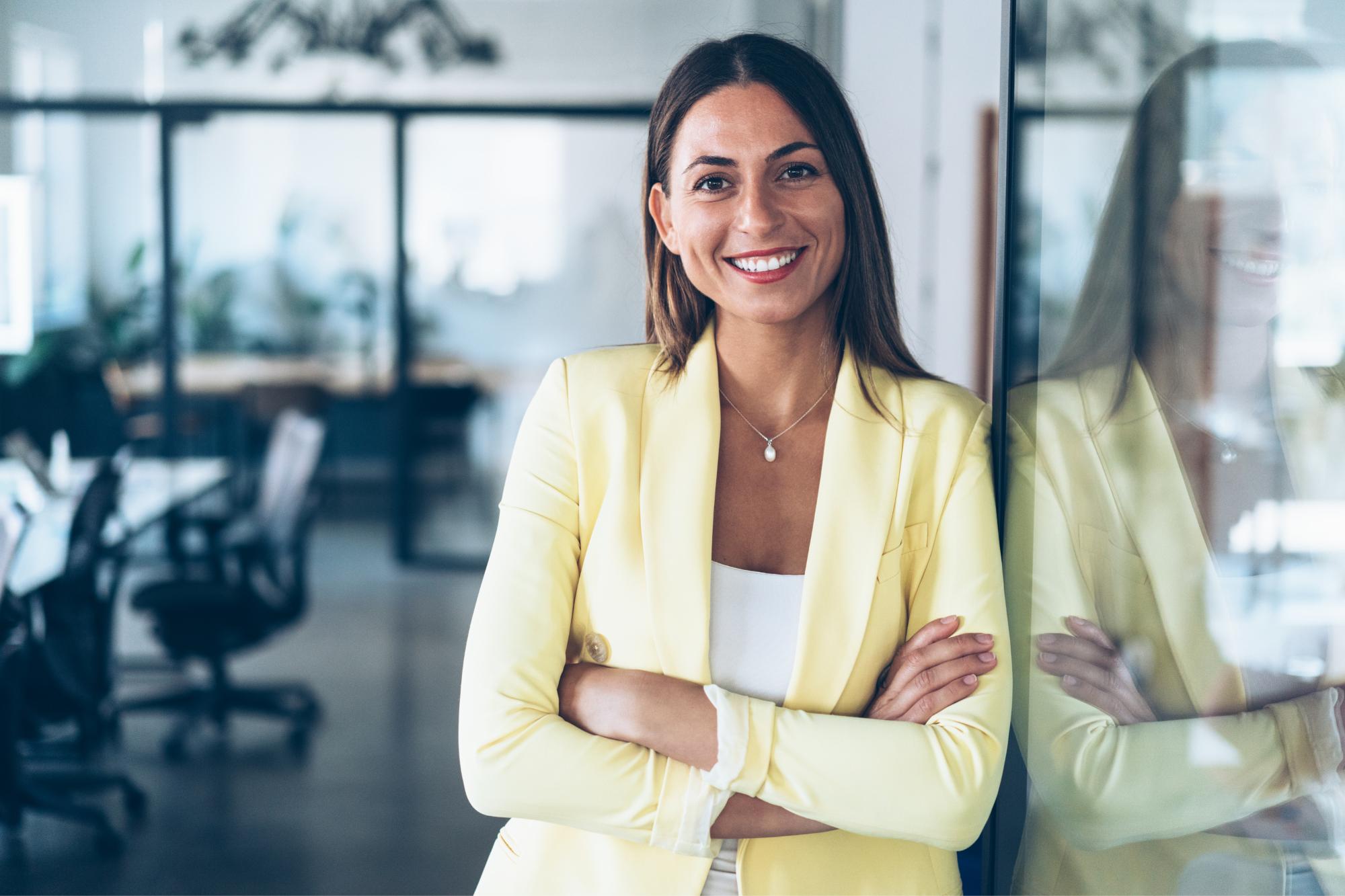 Portrait of confident business woman